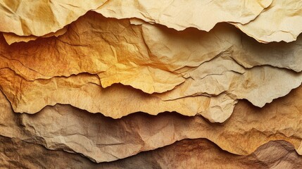 Poster - Natural color illustration of fantasy paper texture option 3