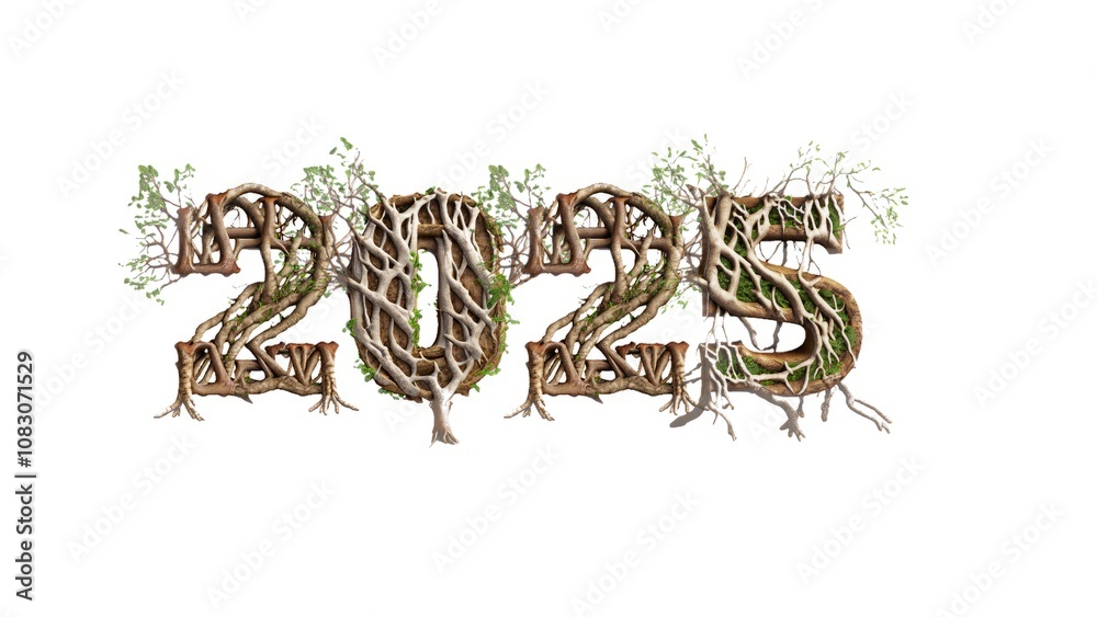 Root 2025 Shape of the tree roots like 2025 year