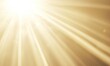 © Vodkaz - Bright sunlight rays shining through with a golden glow.