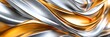 © Brian - silver and gold abstract design