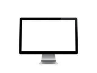 Wall Mural - Mock up of a laptop with a clear screen for displaying digital content, view, computer, display