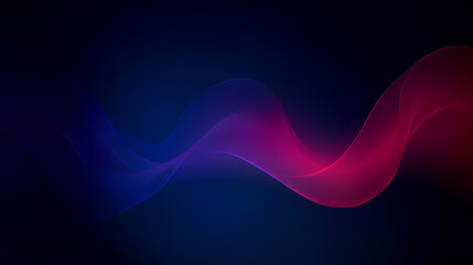Poster - Colorful abstract dark blue background with gradient effect blue and red.