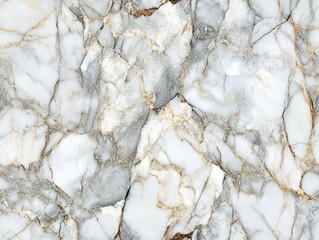 Poster - Soft Smooth Marble Surface with Elegant Veining in Subtle Shades of Grey, White, and Gold Perfect for Interior Design and Decoration Projects