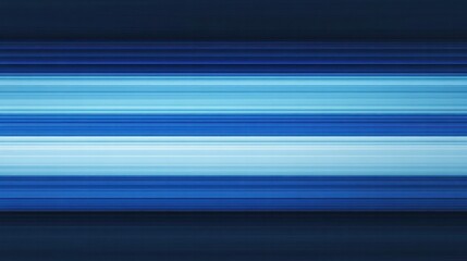 Poster - A minimalist blue striped background with alternating light and dark blue