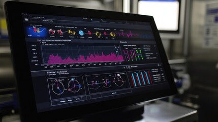 Poster - Data Visualization on a Computer Monitor in Laboratory