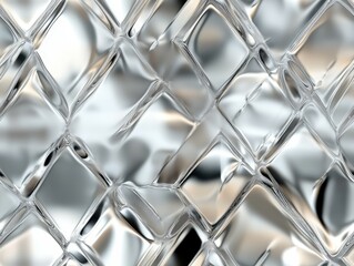 Poster - Creating unique visuals with frosted glass surface textures in modern design projects