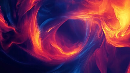 Wall Mural - this is a modern background illustration of an abstract flame texture vortex frame. an explosion occ