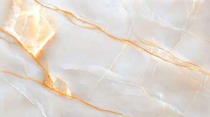 Poster - Classic white marble texture background with light veining and a refined polish luxurious and seamless.