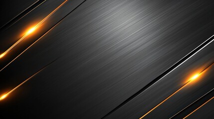 Poster - metal texture background with brushed, smooth finish , showing polished steel with fine linear grain.