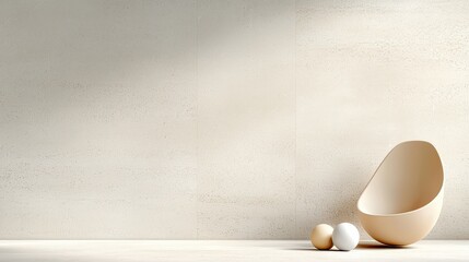 Poster - Modern office wall texture background with a neutral finish high-resolution and refined details.