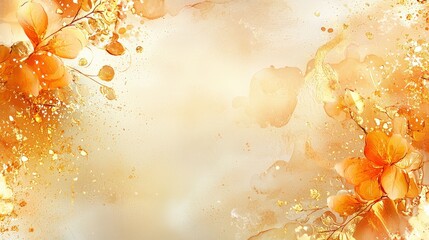 Poster - Reflective gold surface with brushed texture background displaying rich metallic tones.