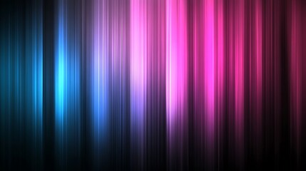Fototapete - Abstract Background with Vertical Blue and Pink Light Streaks