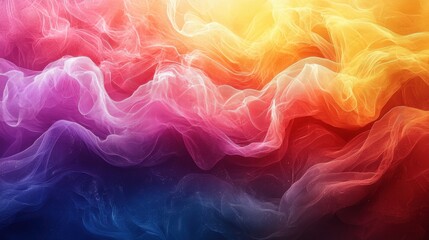 Poster - Vibrant abstract swirls of color blending seamlessly in a dynamic display of light and movement during a creative artistic event