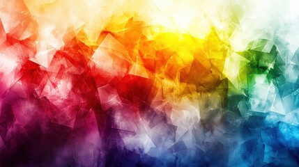 Poster - vibrant abstract colorful background with a blend of hues creating a lively atmosphere suitable for 