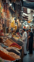 Spice Market in the Middle East