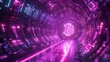 © adinuranjaya - Bitcoin Neon Tunnel