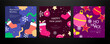 © SyahCreation - Festive Christmas Cards Featuring Modern Art Design