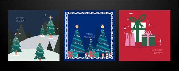 Poster - Christmas Card Background