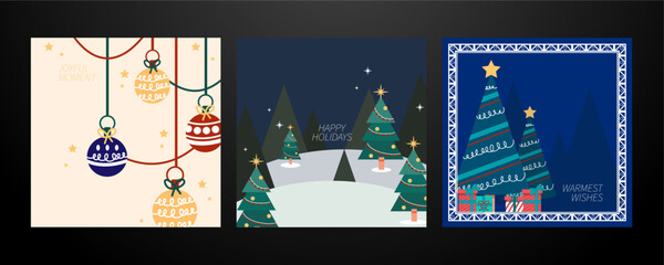 Poster - Christmas Card Background