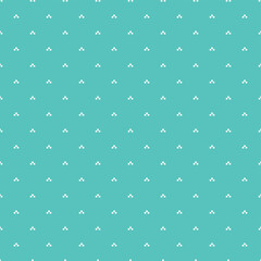 Wall Mural - seamless mint vintage textile geometric pattern vector