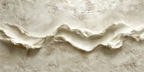 Aufkleber - Abstract White Wave Formation on Textured Surface