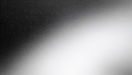 Aufkleber - Abstract Gradient Metallic Texture. Versatile Black to White Background for Design Projects, Web Interfaces, Advertising, and Modern Graphic Applications with Subtle Grainy Finish and Depth