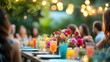 © MIKA - The Vibrant Outdoor Dinner Party