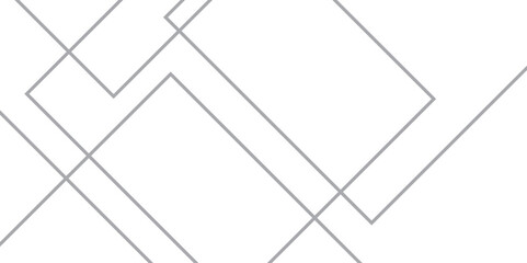 Fototapete - grey geometric overlapping square seamless pattern. modern white transparent material in triangle te