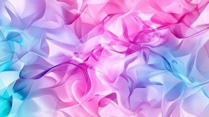 Poster - Abstract Gradient in Shades of Pink, Blue, and Lavender