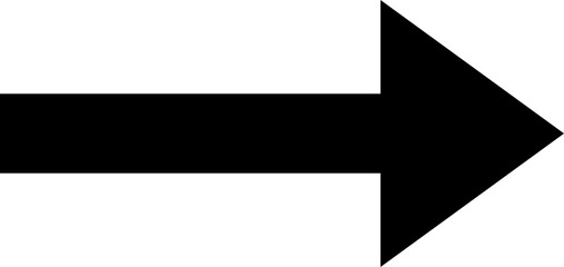 Poster - black arrow direction