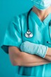 © Petchladda - Medical Professional in Scrubs with Stethoscope