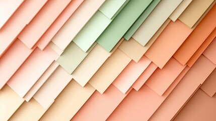 Poster - Soft Gradient in Muted Earth Tones