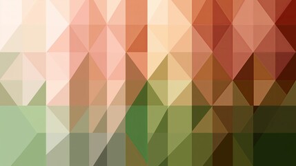 Aufkleber - Soft Gradient in Muted Earth Tones