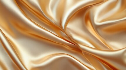 Poster - Abstract Gold Silk Fabric Background