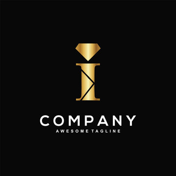 Letter I logo design for your business