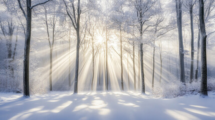 Aufkleber - A winter wonderland