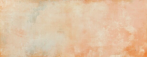 Poster - Peach colored textured background with subtle variations in hue and texture creates a warm and inviting atmosphere, perfect for various design projects
