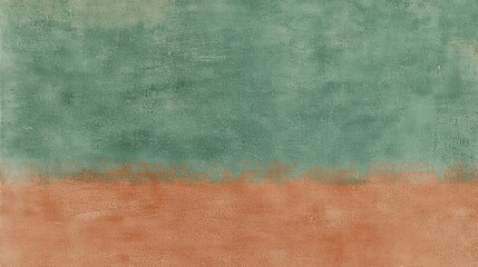 Poster - Green and orange textured background creating a two-tone effect, perfect for adding a touch of vintage or rustic charm to any project