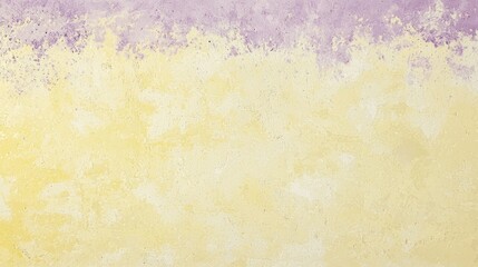 Poster - Yellow and purple concrete wall creating a textured background, perfect for design projects needing a grunge and vintage feel