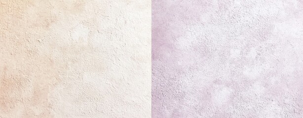 Poster - Light orange and purple textured background resembling a plastered or concrete wall, perfect for various design projects
