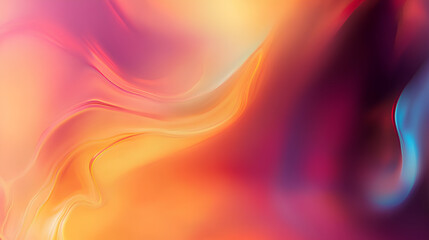 Poster - Colorful and fluid abstract background. 