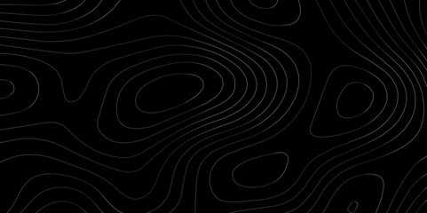Wall Mural - abstract light pattern vector illustration. topographic map background concept, vibrant neon lights 