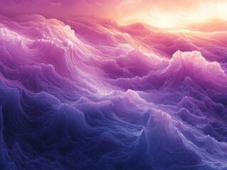 Poster - Exploring a surreal ai-generated landscape digital realm art dreamlike abstract viewpoint ai creativity