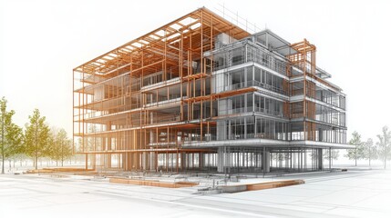Poster - Showcasing bim software capabilities digital workspace screenshot virtual environment technical perspective building design