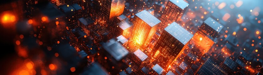 Poster - Exploring data storage technology and cloud computing global insights digital transformation innovative strategies future trends