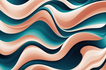 Poster - Abstract Light Wave Background Art for Creative Designs