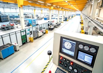 Poster - Process Controlling in Manufacturing: A Visual Guide to Optimization and Efficiency Using the Rule of Thirds in Industrial Settings