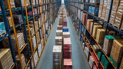 Aufkleber - A disrupted supply chain causing product box shortages