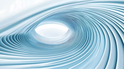 Fototapete - Abstract linear blue lines pattern on white background technology line, speed motion, fast forward concept design for banner or web template