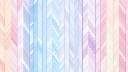 Leinwandbilder - Cute pastel colorful herringbone pattern background with stripes and lines Soft color geometric texture for nursery wallpaper